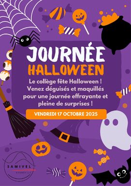 Affiche Soirée costume Halloween enfant Illustration Ludique Orange Violet_pages-to-jpg-0001.jpg